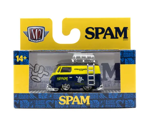 1960 Volkswagen Van Spam M2 Machines 1:64 Scale Auto-Thentics Release 97 1