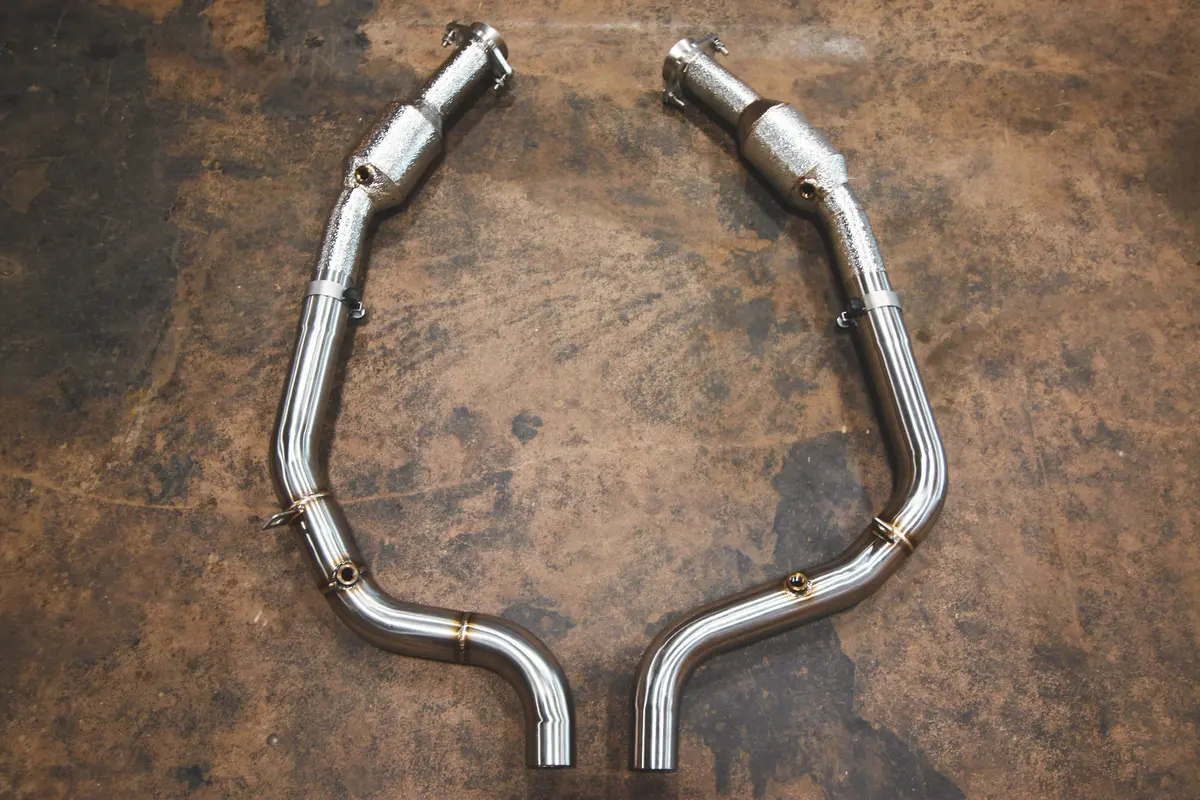Range Rover Free Flow Front Pipes 200 Cell 2014-2022 1