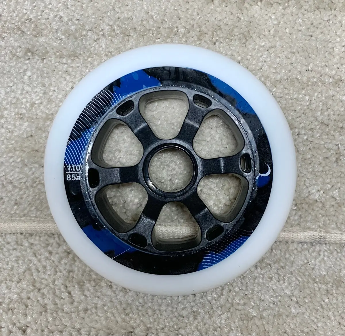 Ground Control Ultimate Rebound (Ur) Wheel - 110Mm, White (6 Pack) 1