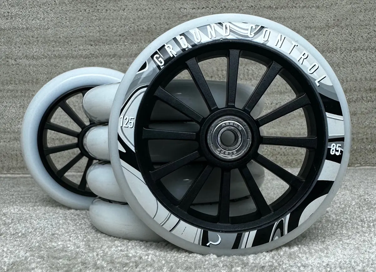 Ground Control 125Mm Wheel With Generic Abec 9 Bearings (6Pk) 1
