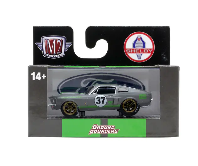 1967 Shelby G.T. 500 M2 Machines 1:64 Scale Ground Pounders Release 29 1