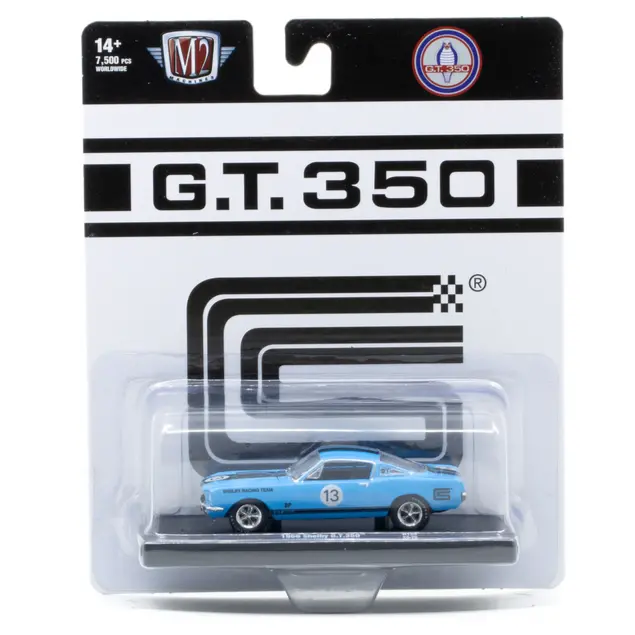 1966 Shelby G.T.350 M2 Machines 1:64 Diecast Auto Drivers Release 124 1