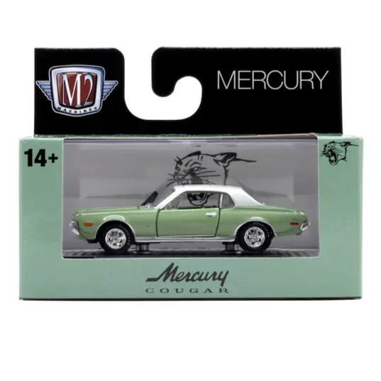 1968 Mercury Cougar M2 Machines 1:64 Scale Detroit Muscle Release 87 1