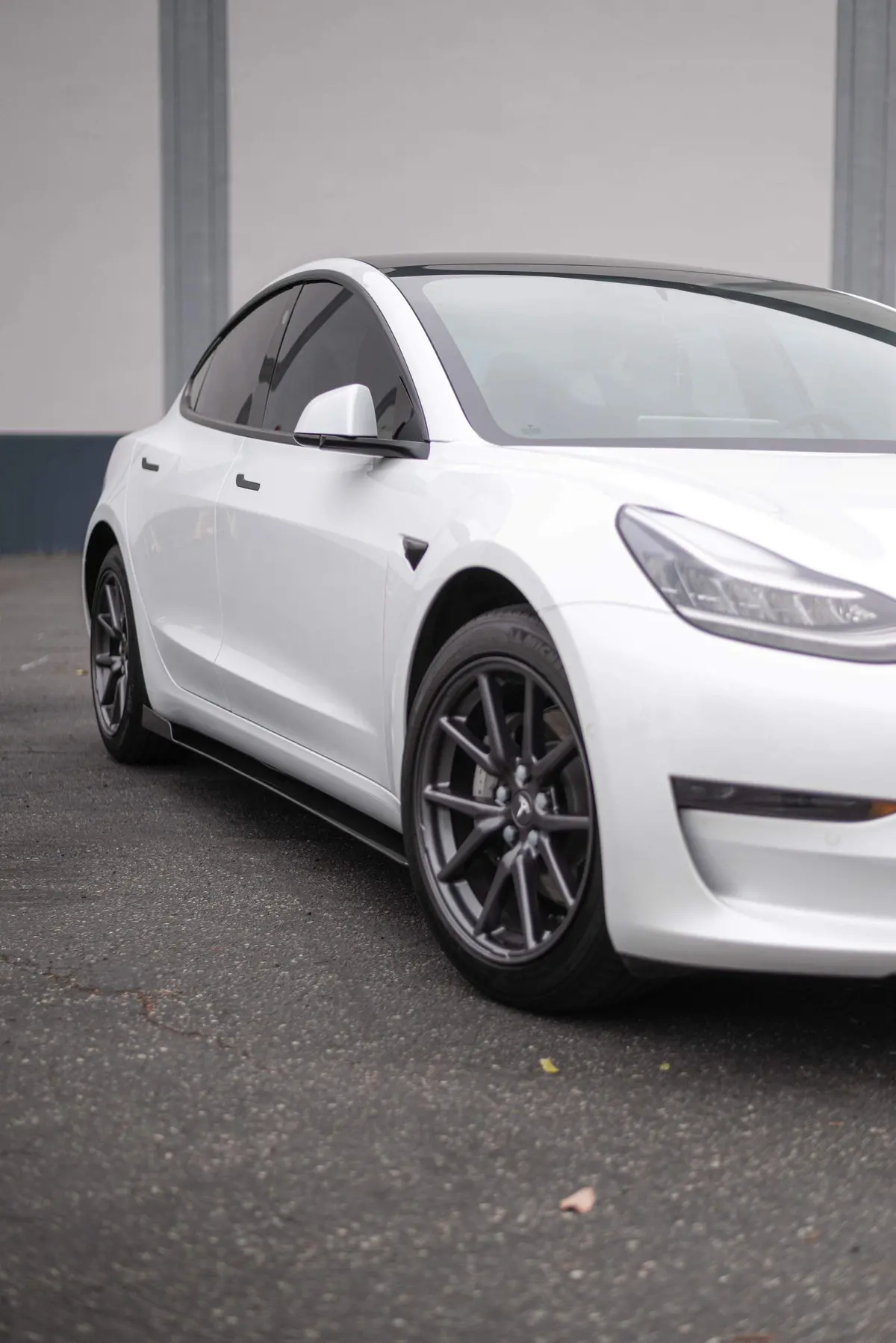 2018 - 2024 Tesla Model 3 V6 Side Skirt Extensions 1