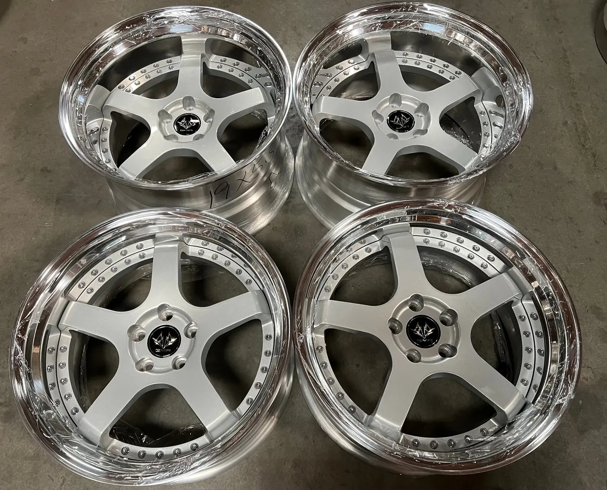 19-Inch GMR GT5 Forged Alloy Wheels – 5x114.3 Bolt Pattern (Built to Order)
