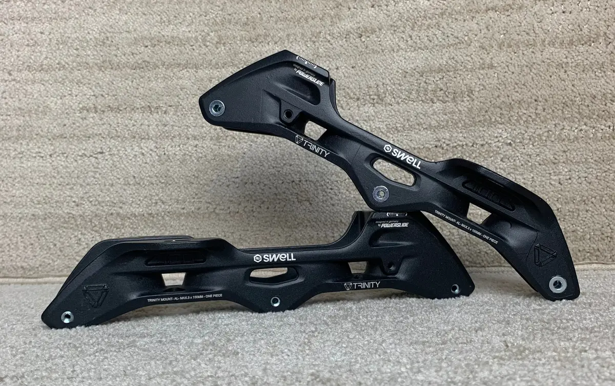 Stock Powerslide Trinity Elite Casted Al 3X100 Frame (231Mm) - Black 1