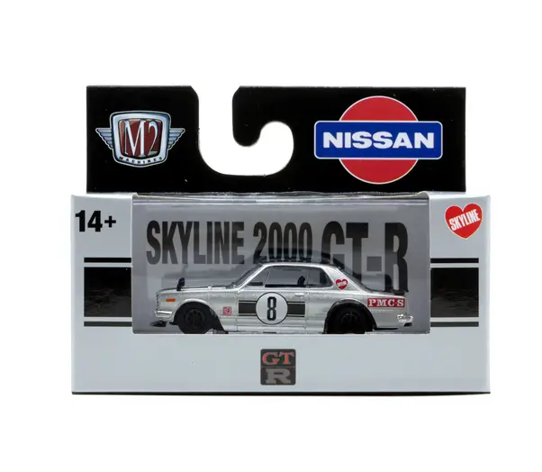 1971 Nissan Skyline Gt-R M2 Machines 1:64 Scale Detroit Muscle Release 85 1