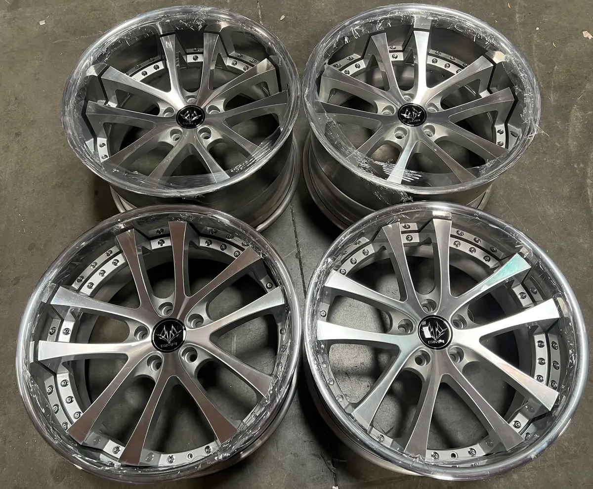 19-Inch GMR Paladin Alloy Wheels — 5x114.3 Bolt Pattern with Diamond-Cut Finish