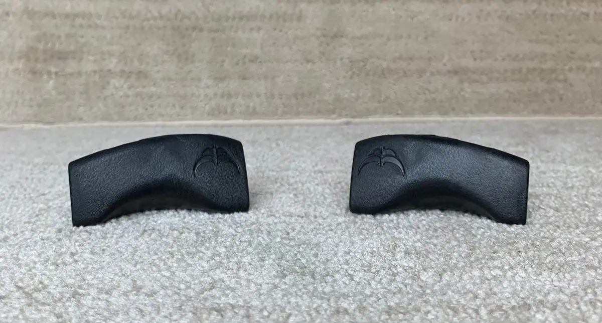 Stock Razors Sl Backslide Plates (Black) - No Hardware 1