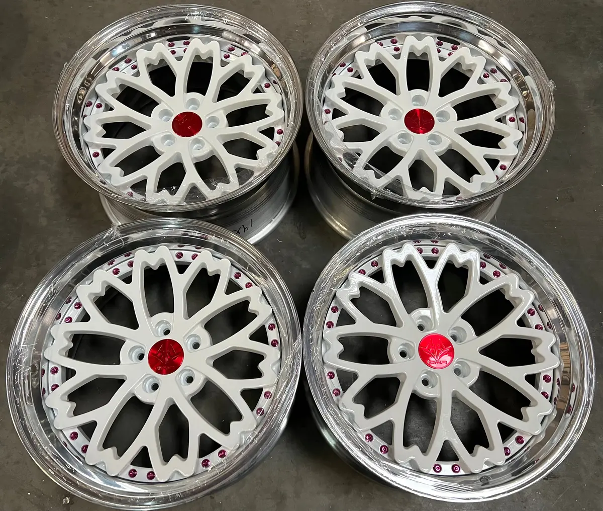 19" GMR Sakura Forged Alloy Wheels – 5x114.3 Bolt Pattern, Built to Order