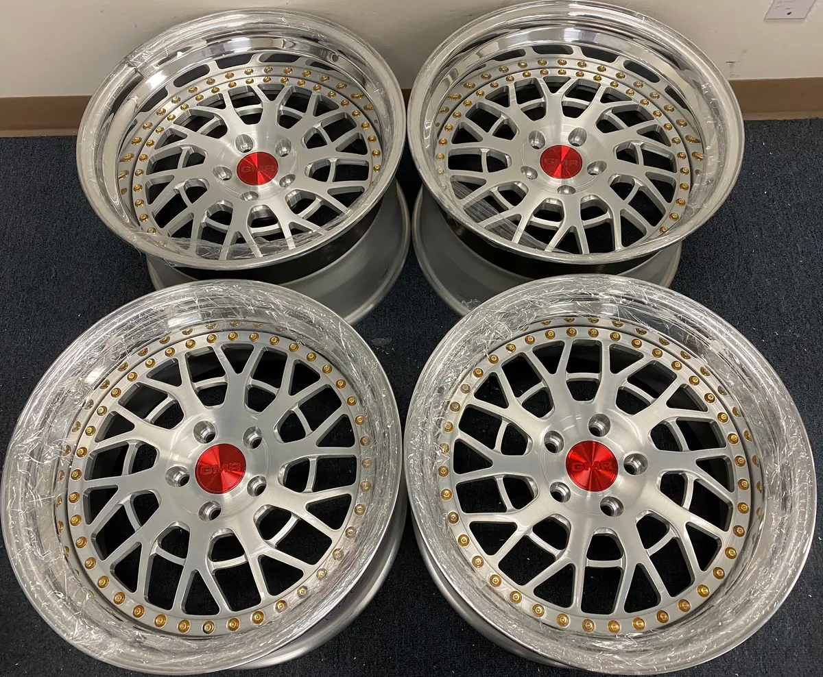 18-Inch GMR VX5 Alloy Wheels — Custom-Built, 5x114.3 Bolt Pattern