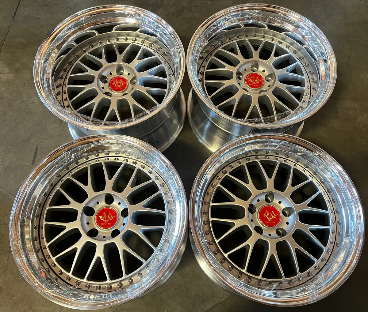 18” Gmr Excalibur 5X114.3 Silver Step (Special)