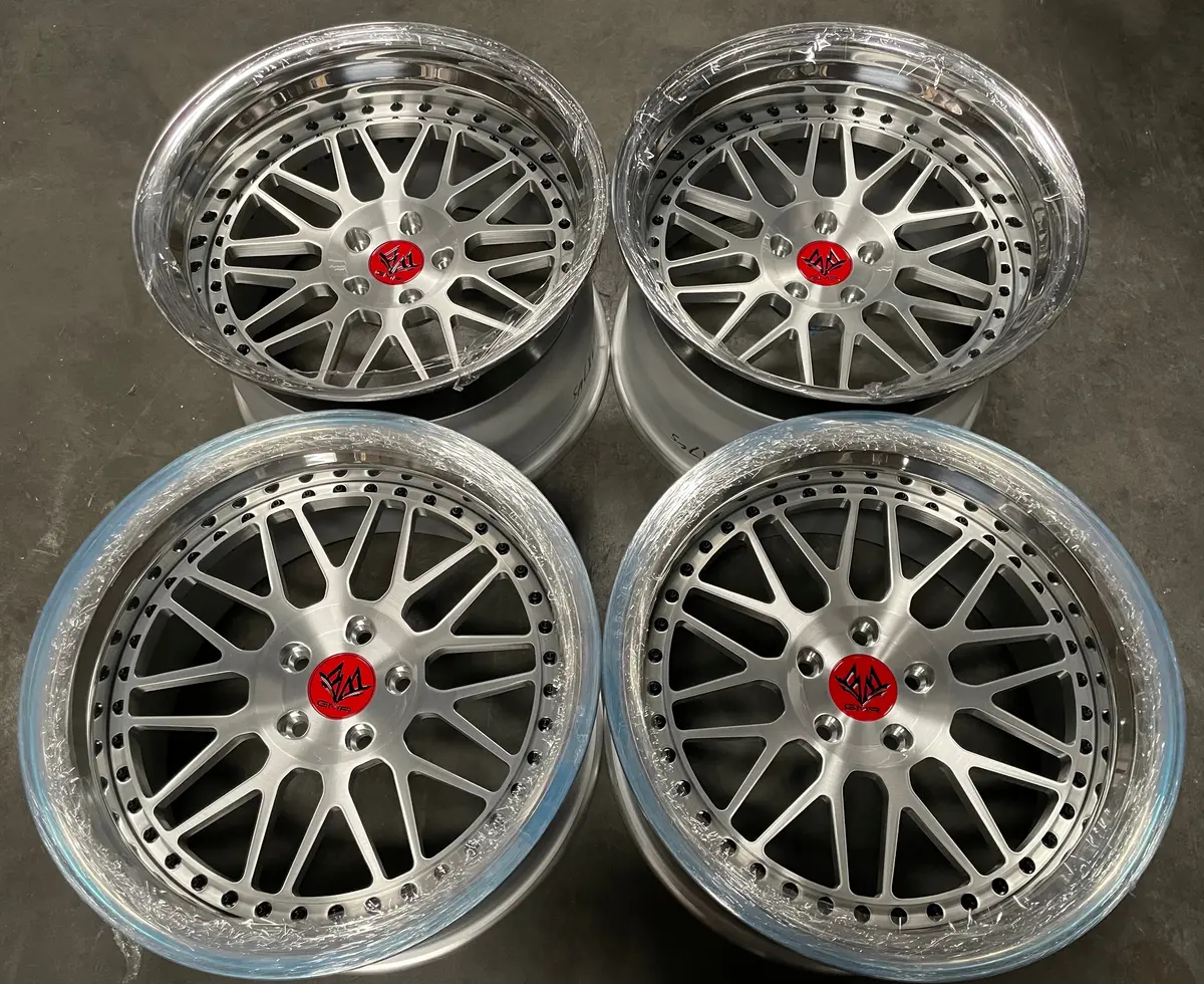 19" GMR DS8 Concave Alloy Wheels – Custom-Built, 5x114.3 Bolt Pattern