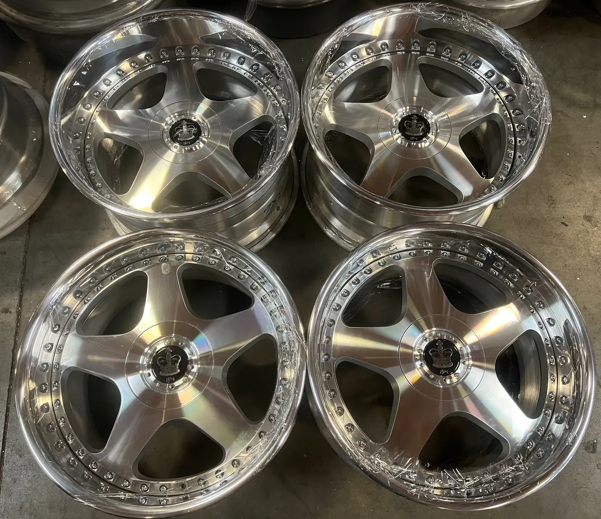 18-Inch GMR King Alloy Wheels – Dual Bolt Pattern (5x114.3 & 5x100) Prototype Set
