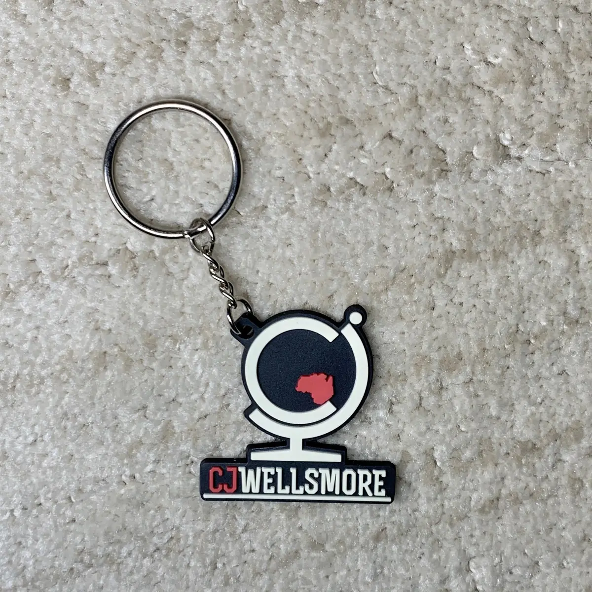 Seba Rubber Key Chain Cj Logo 1