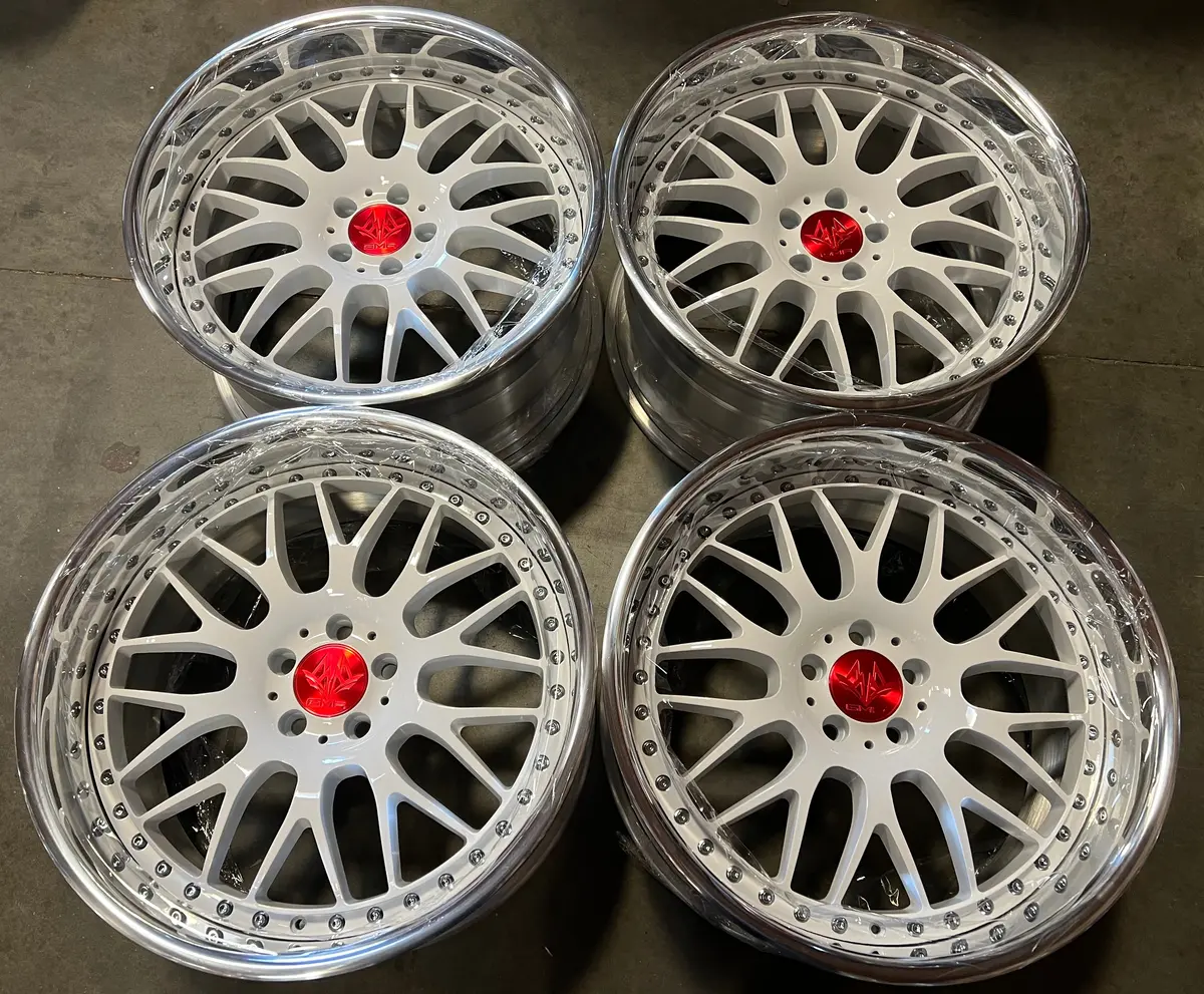 18-Inch GMR Grail Alloy Wheels – 5x100 Bolt Pattern – Premium Black Chrome Special Edition