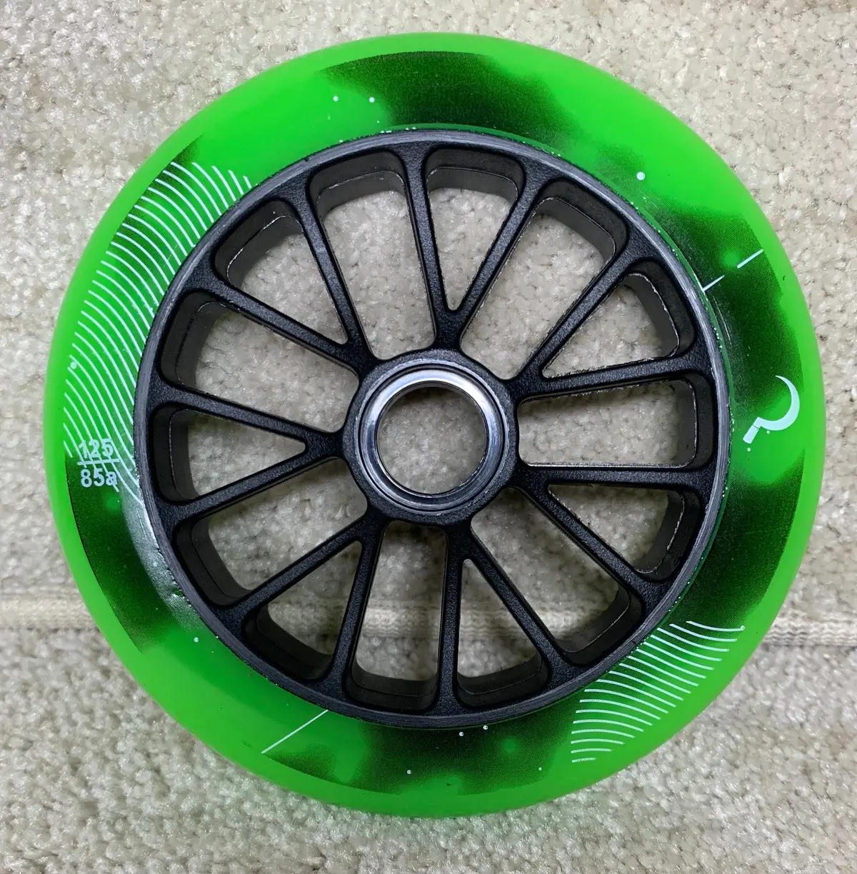Ground Control Ultimate Rebound (Ur) Wheel - 125Mm, Green (6 Pack) 1