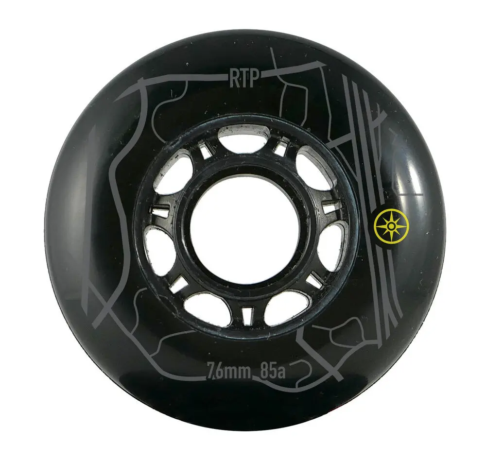 Compass 76Mm Rtp Wheel (Sold Per Wheel) *One Wheel Left In Stock* 1