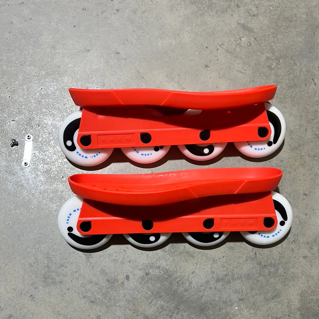 Them X Wknd 80Mm Chassis Ready To Roll Frame (Orange) *Stock Item Price* 1