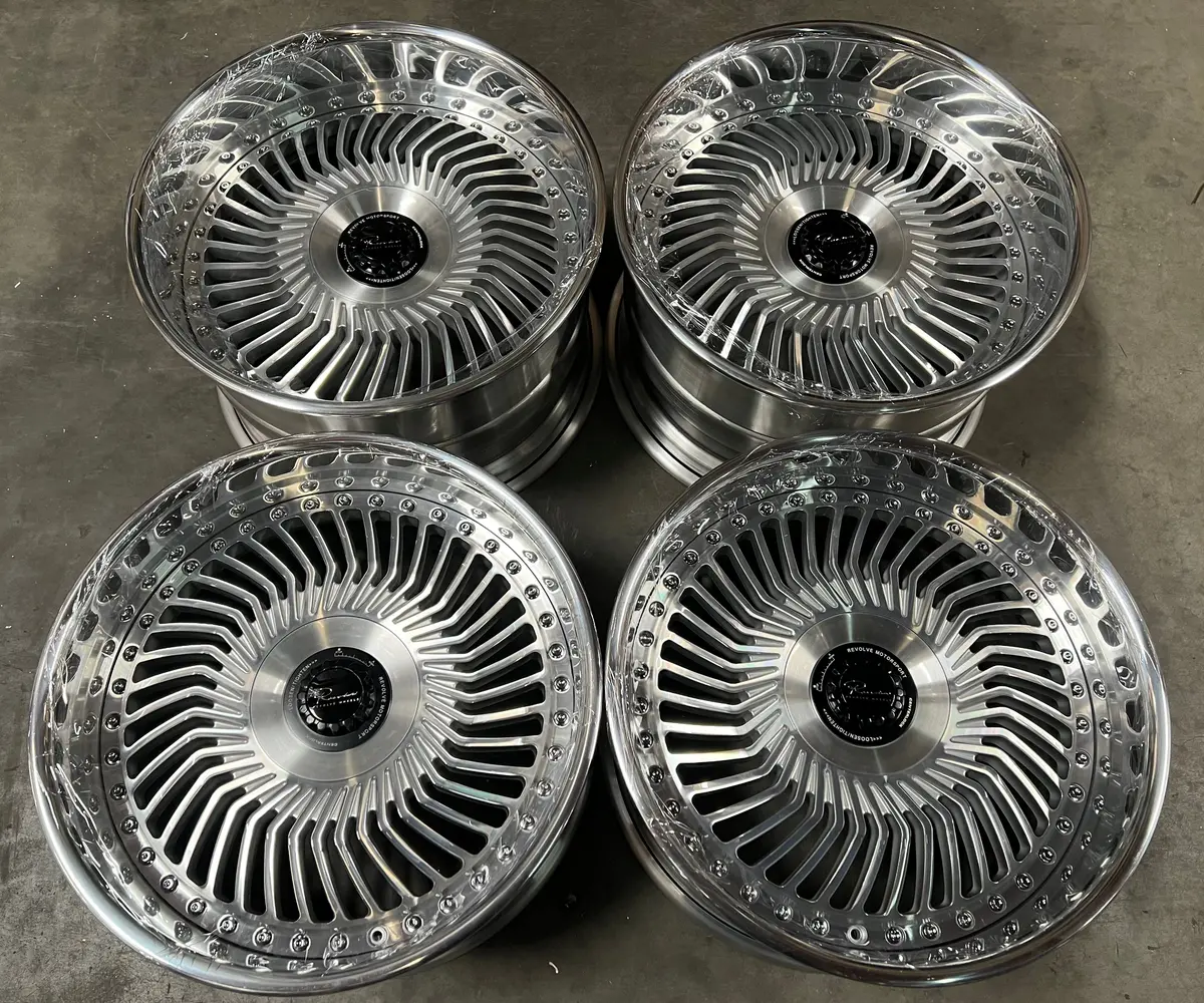 18" GMR Fifty Forged Alloy Wheels – Custom-Built 5x114.3 Bolt Pattern