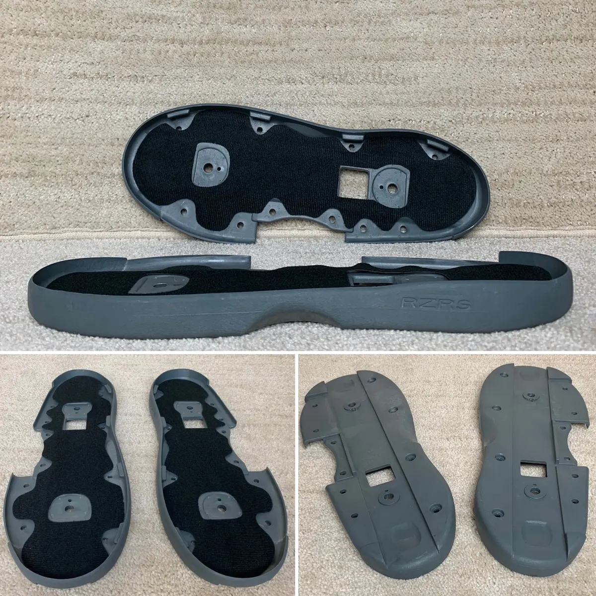 Stock Razors Sl Soul Plates (Graphite Grey) 1