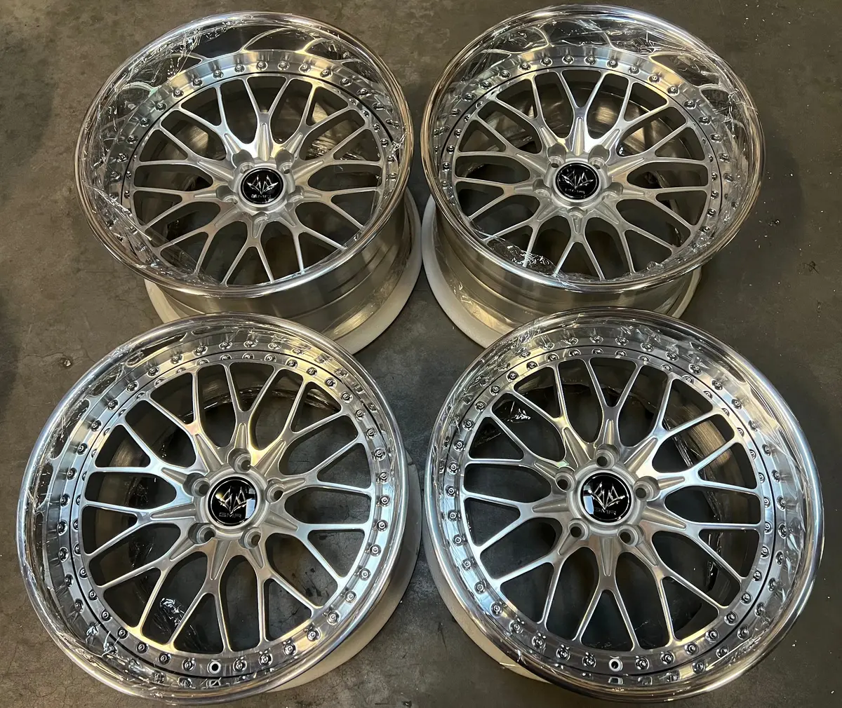 GMR Raven Forged 18" Alloy Wheel Set — In Stock, 5x114.3 Bolt Pattern