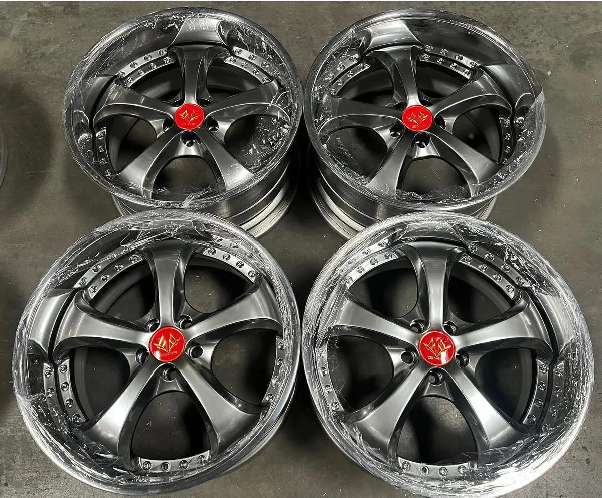GMR Saint 18-Inch Hyper Black Alloy Wheel – 5x100 Bolt Pattern