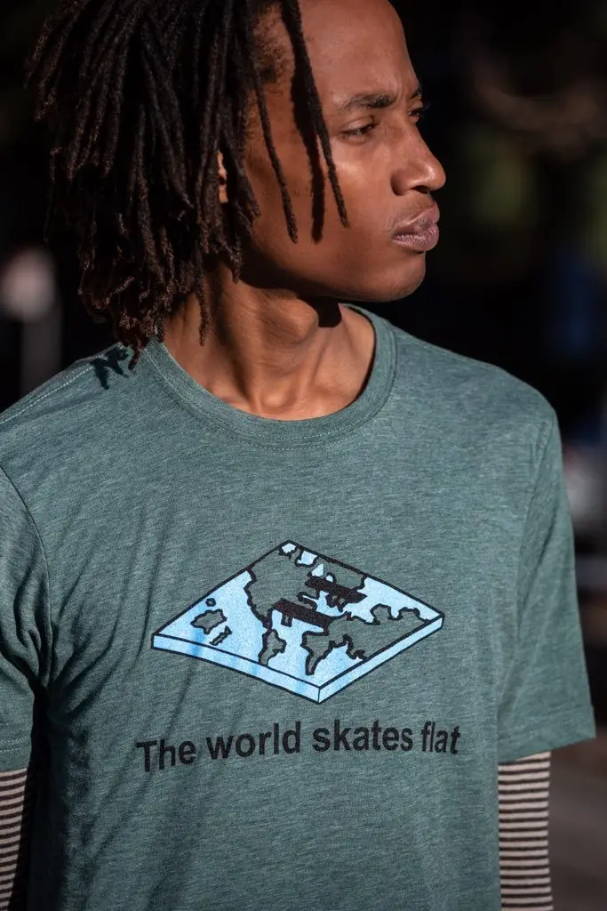 The World Skates Flat Tee (Small) 1