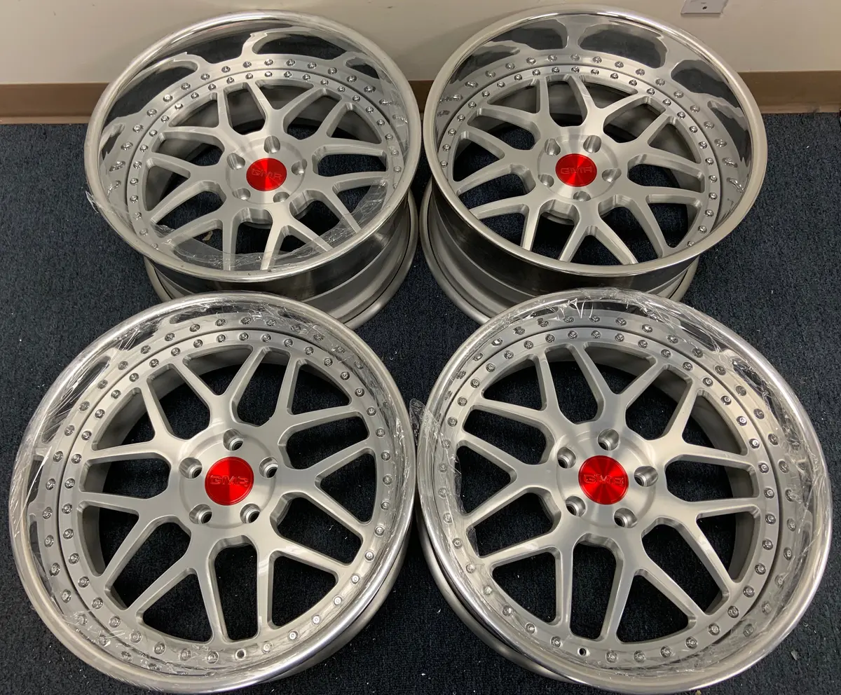 19-Inch GMR GS5 Forged Alloy Wheels — Custom-Built, 5x114.3 Bolt Pattern