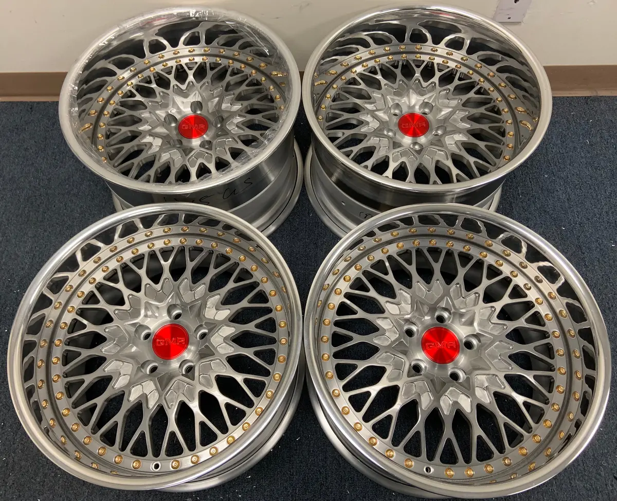 18-Inch GMR MS3 Forged Alloy Wheels — 5x114.3 Bolt Pattern, Built to Order