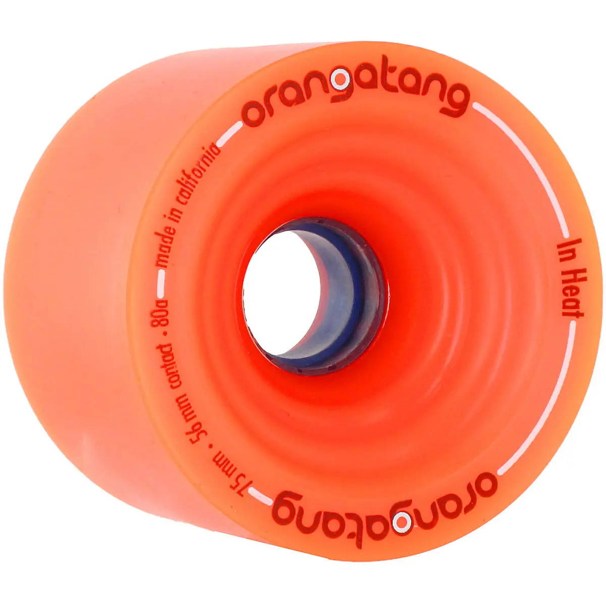 Orangatang In Heat Longboard Wheels 75Mm 80A Orange 1