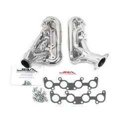 Jba Silver Ceramic Shorty Header 2015-2023 Mustang 5.0L 1