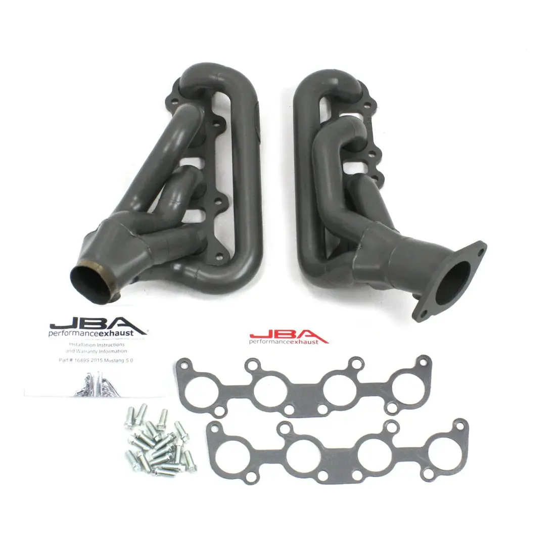 Jba Titanium Ceramic Shorty Header 2015-2023 Mustang 5.0L 1