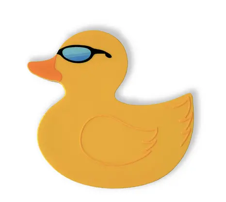 Jeep Duck Acrylic Badge 1