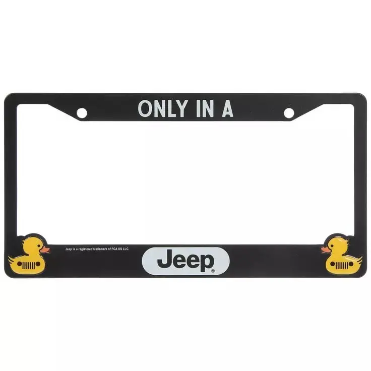 Jeep Duck License Plate 1