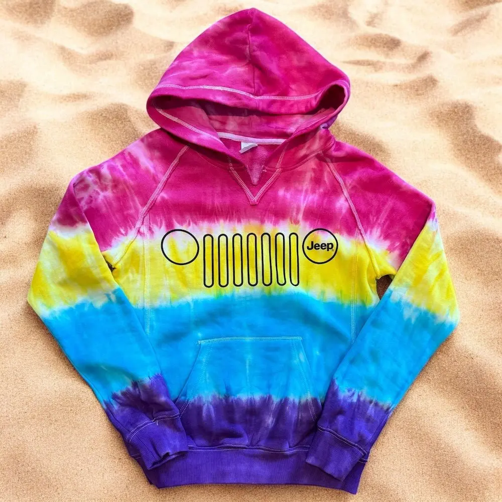 Jeep® Grille Gada Tie-Dye Hoodie 1