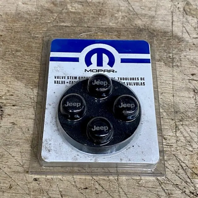 Jeep Logo Valve Stem Caps 2007-2024 Wrangler 1