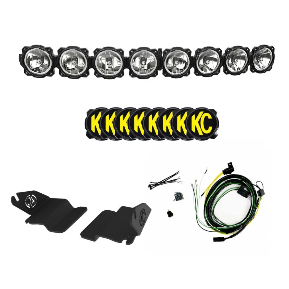 Kc Gravity Led Pro6 50" Light Bar Kit 2021-2024 2021-2024 Bronco 1