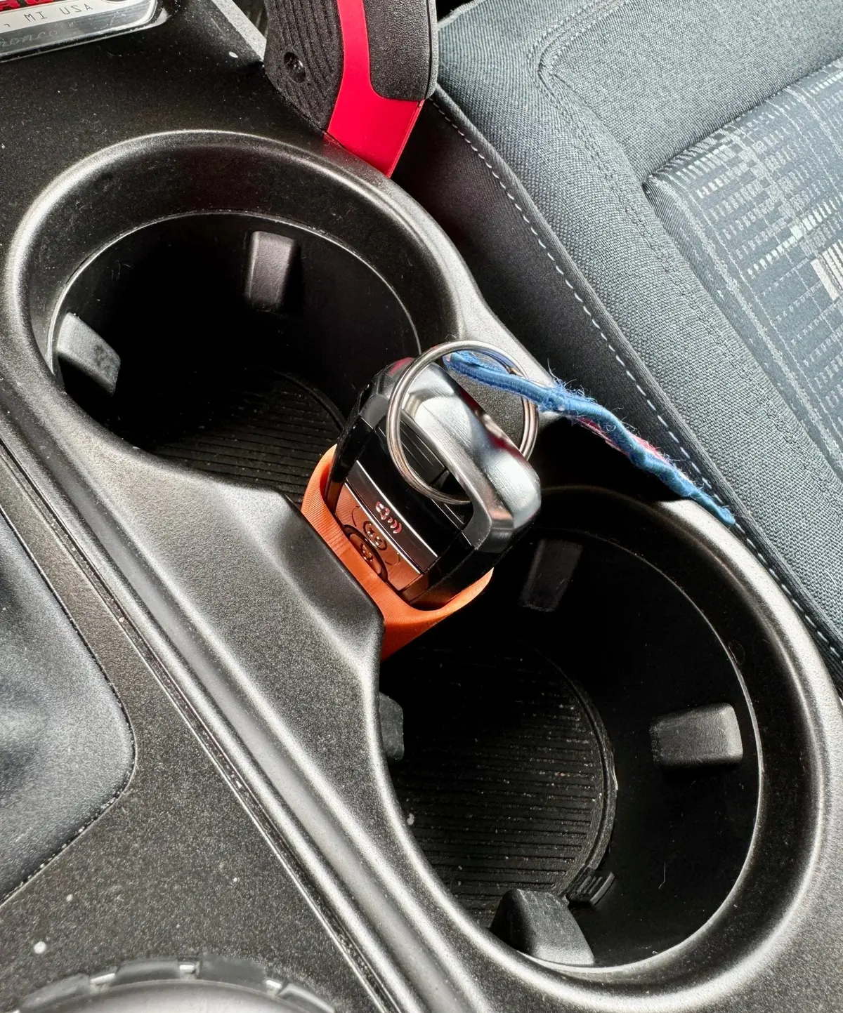 Key Fob Insert For Cup Holder 2021-2025 Bronco 1