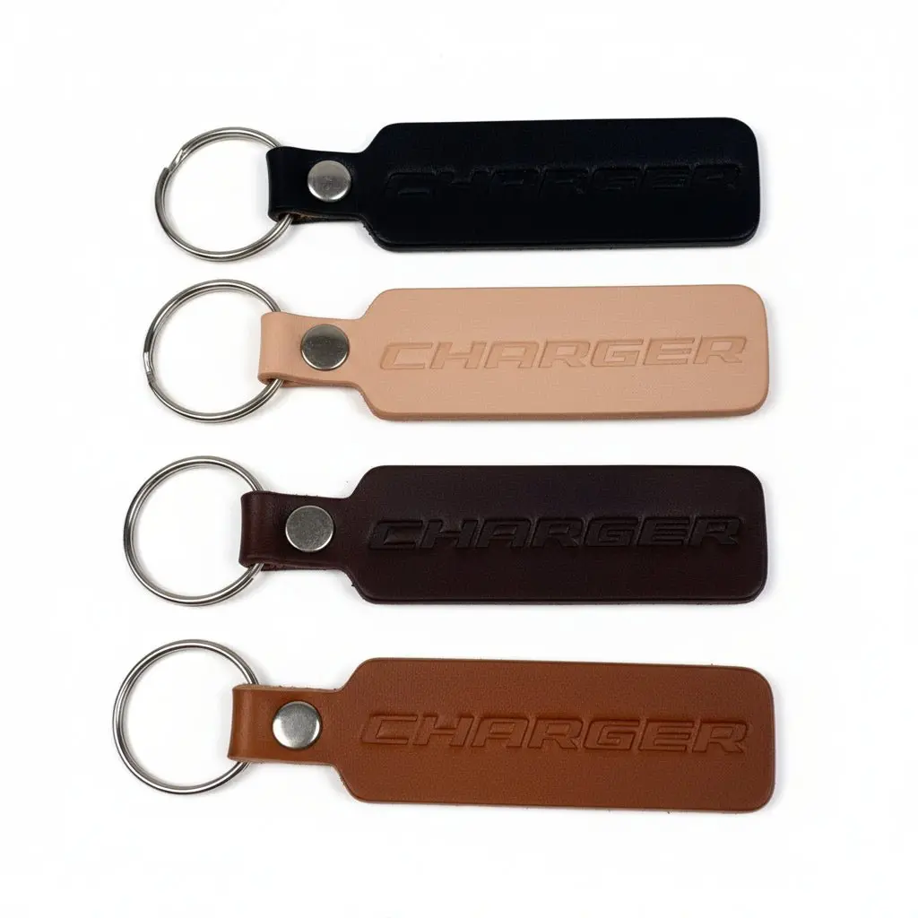 Keychain - Dodge Charger Leather 1
