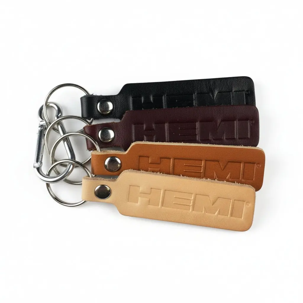 Keychain - Dodge Hemi Leather 1