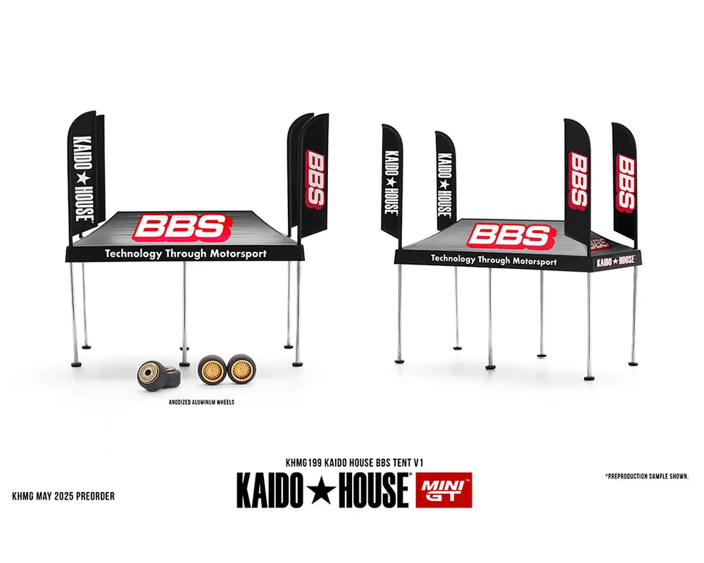 Kaido House X Mini Gt 1:64 Kaido House Bbs Tent V1 1