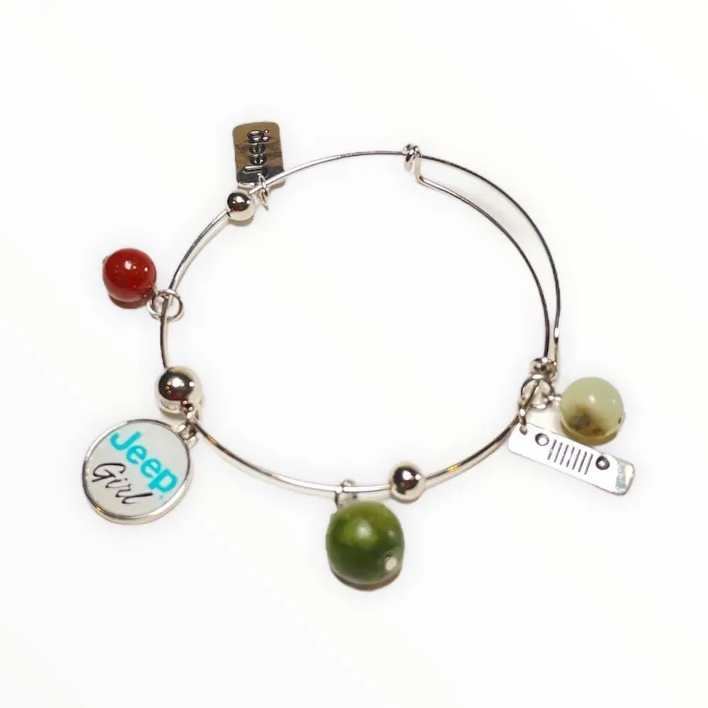 Ladies Bracelet - Jeep Girl Charms 1