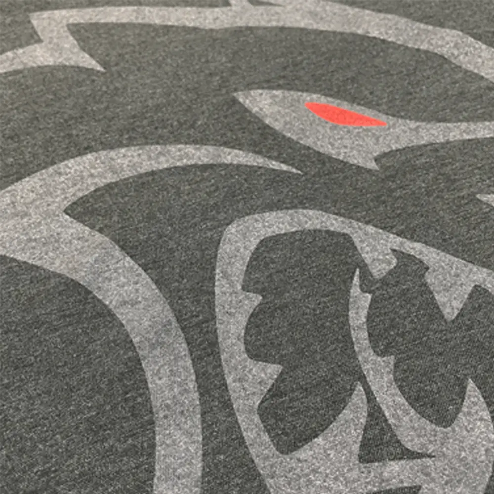 Ladies V-Neck Dodge Srt Hellcat Redeye - Heather Black 2
