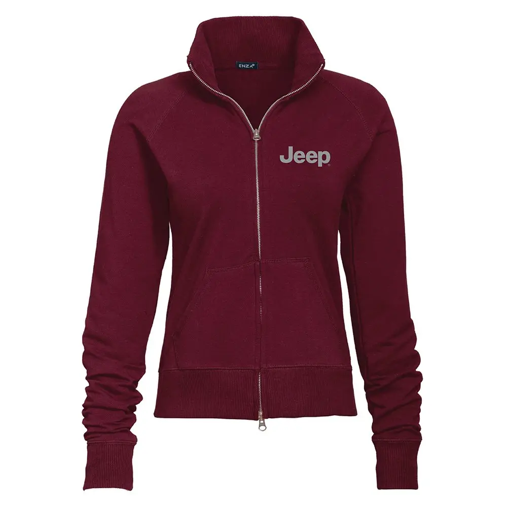 Ladies Jeep® Text Embroidered Fleece Jacket - Multiple Colors-Final Sale 5