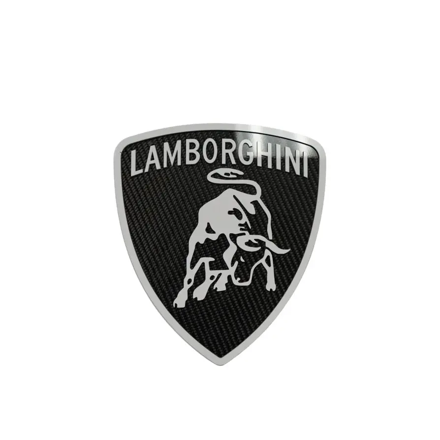 Lamborghini Carbon Fiber Sign 1
