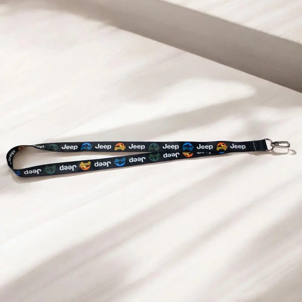 Lanyard - Jeep Elements Black 1