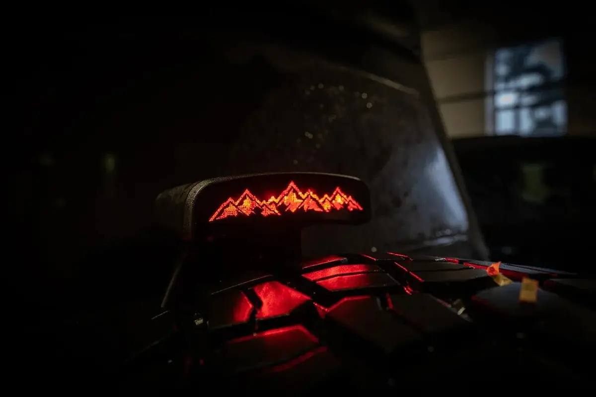 Laser Series Acrylic Third Brake Light Overlay - 2021+ Bronco 1