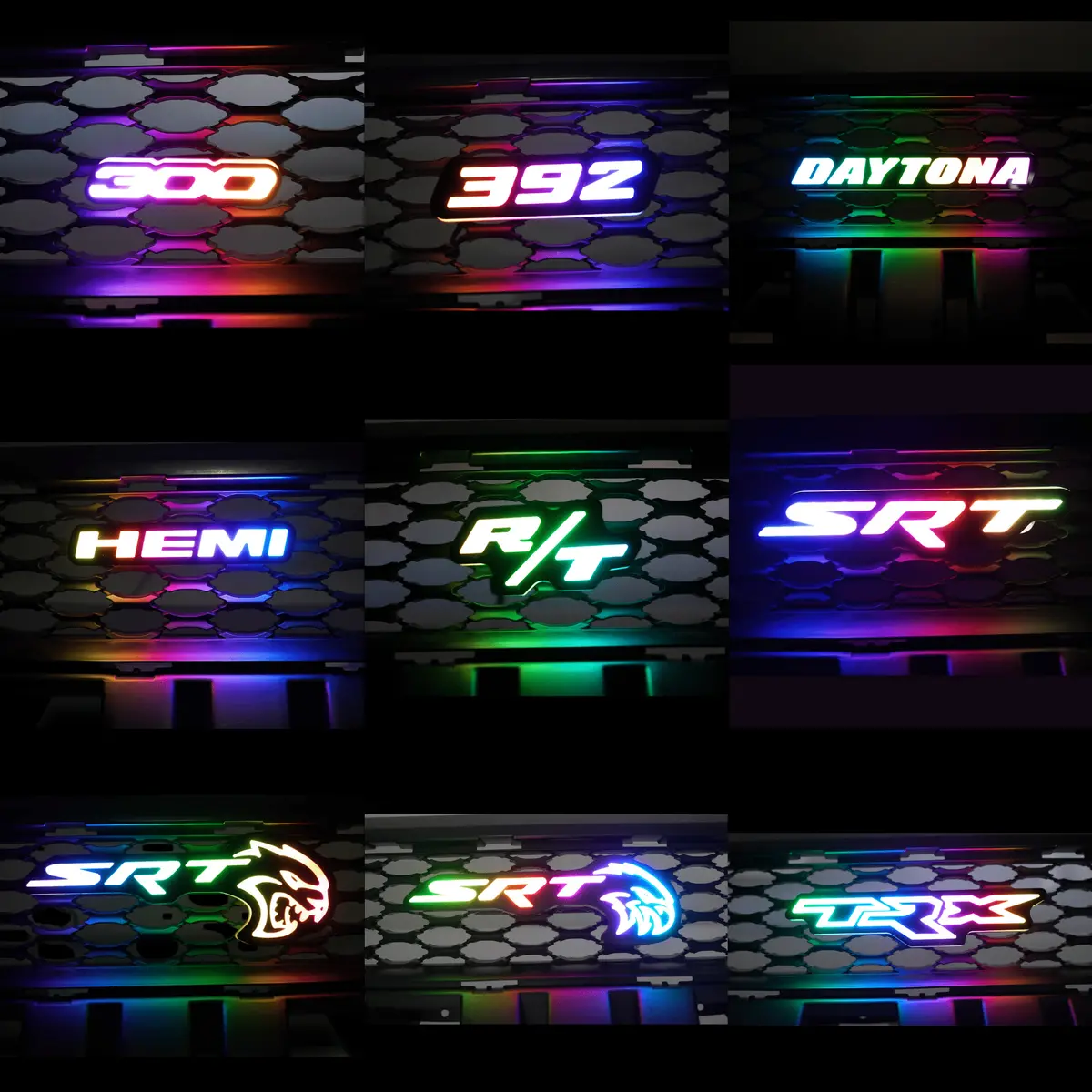 Led Badges: Multicolor (Mopar Vehicles) 1