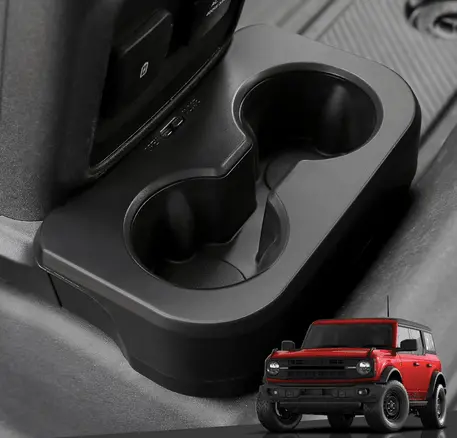 Mabett Removable Rear Dual Cup Holder For 2021-2024 Bronco 1